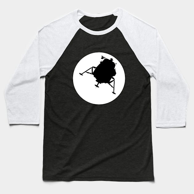 Lunar Module Baseball T-Shirt by MrK Shirts